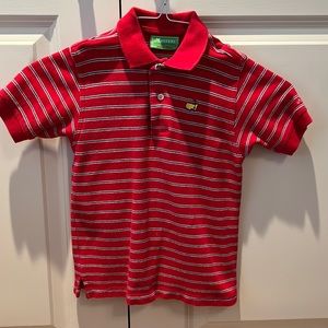 Masters Collection boys red and blue polo